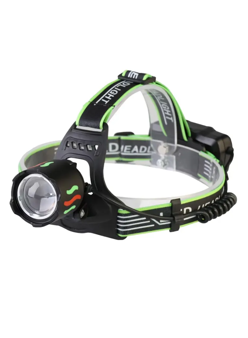 Rechargeable LED Camping Light, With 3 Modes Light Telescopic Focus Waterproof 90° Rotating Typ