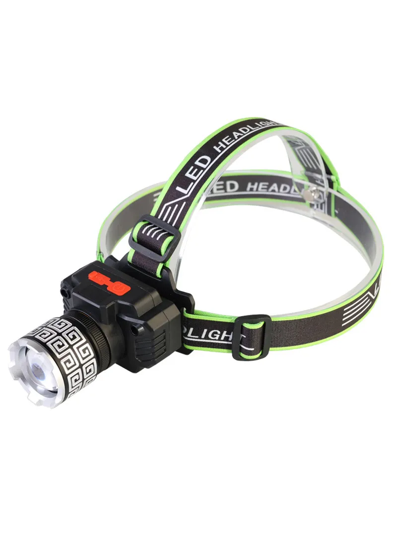 Rechargeable LED Camping Light, with 3 Modes Telescopic Focus Light Waterproof 90 Degree Rotati