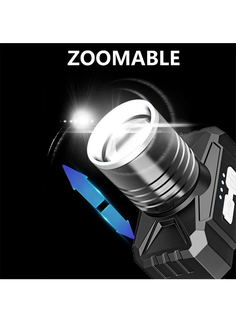 Rechargeable LED Headlamp 3 Light Modes 60° Rotation Waterproof, USB-C Charging — photo 5