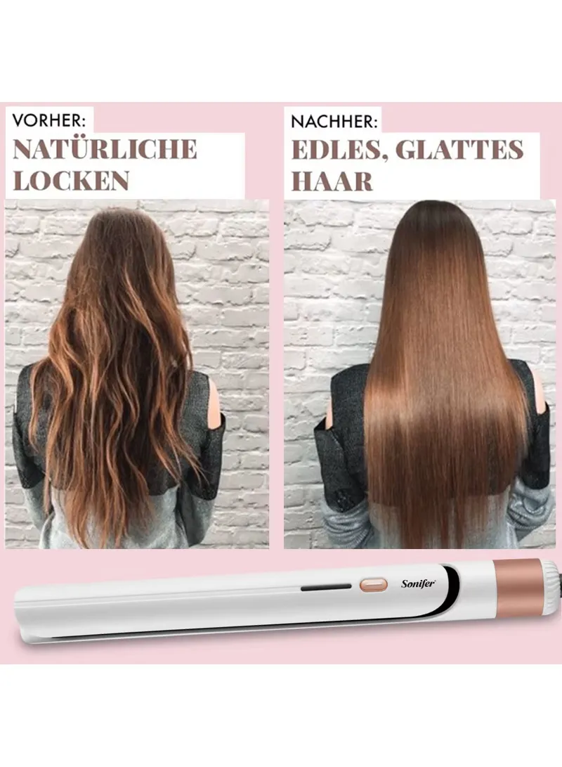 45W Hair Straightener With 230°С Maximum Heating Temperature - Black — photo 4