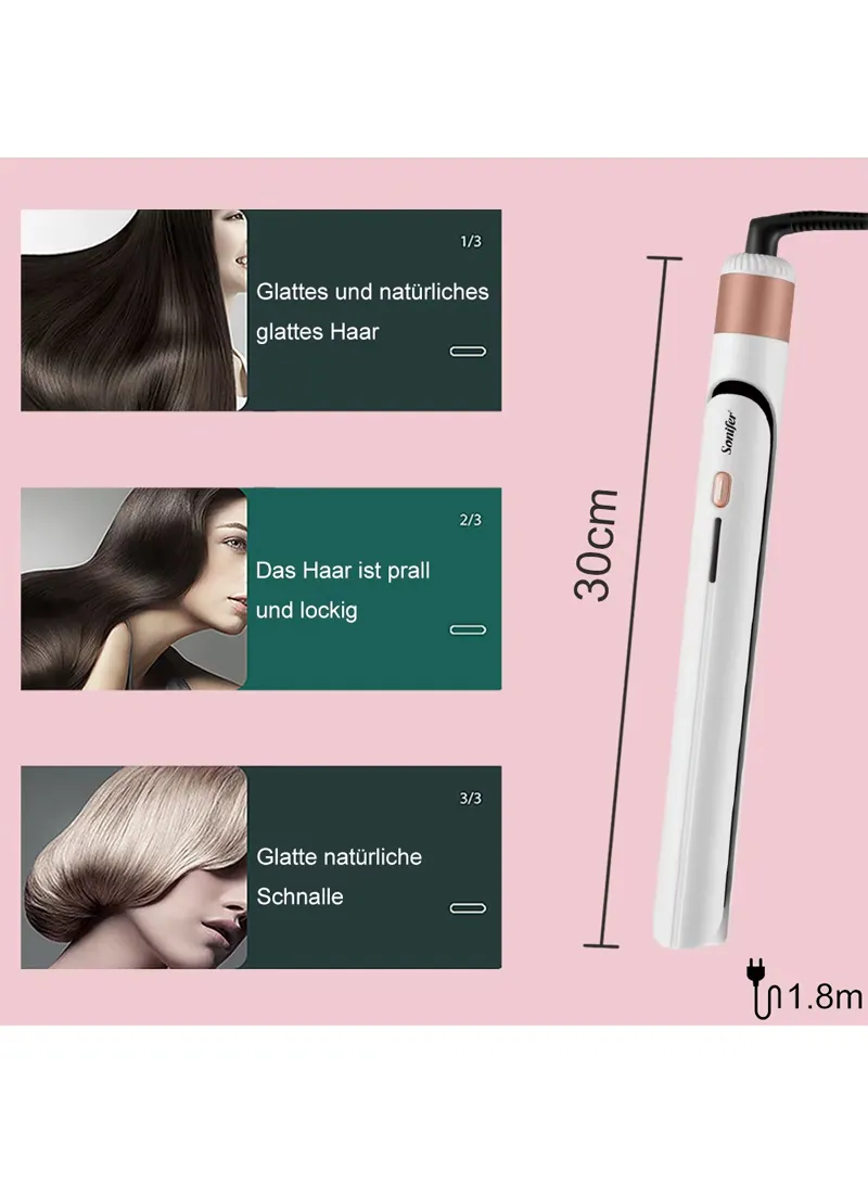 45W Hair Straightener With 230°С Maximum Heating Temperature - Black — photo 6
