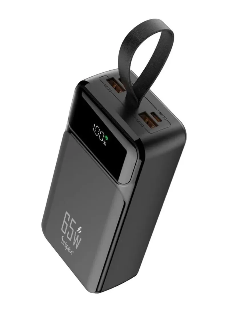 30000mAh + 65W Portable Fast Charging Power Bank PD 65W & USB Maximum Power Support Laptop Char