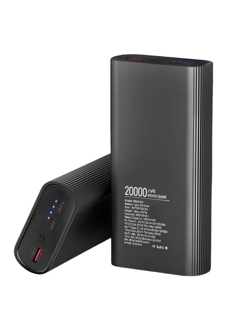 20000mAh 35W Slim Portable Super Fast Charging Power Bank Support Laptop Charging With USB, 2 T — photo 2