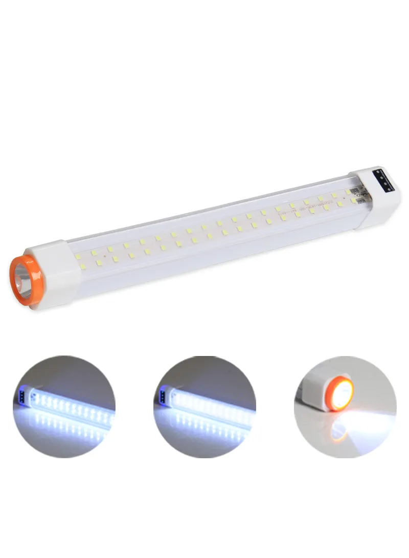 50W Portable LED Tube Lamp with USB Type-C Charging High Brightness & 8 Hours Battery Life - 25