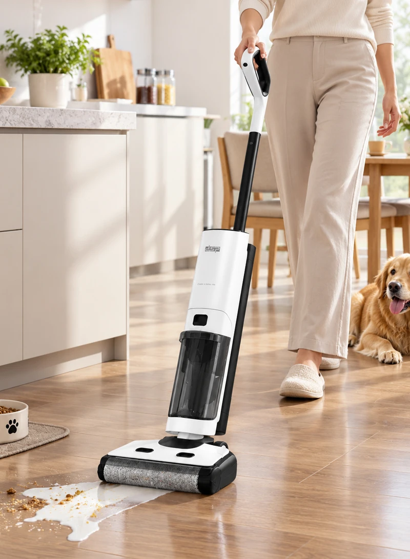 3 in 1 2600mAh Cordless Dry & Wet Floor Cleaner, Vacuuming, Floor Washing, & Self-Cleaning with β photo 8