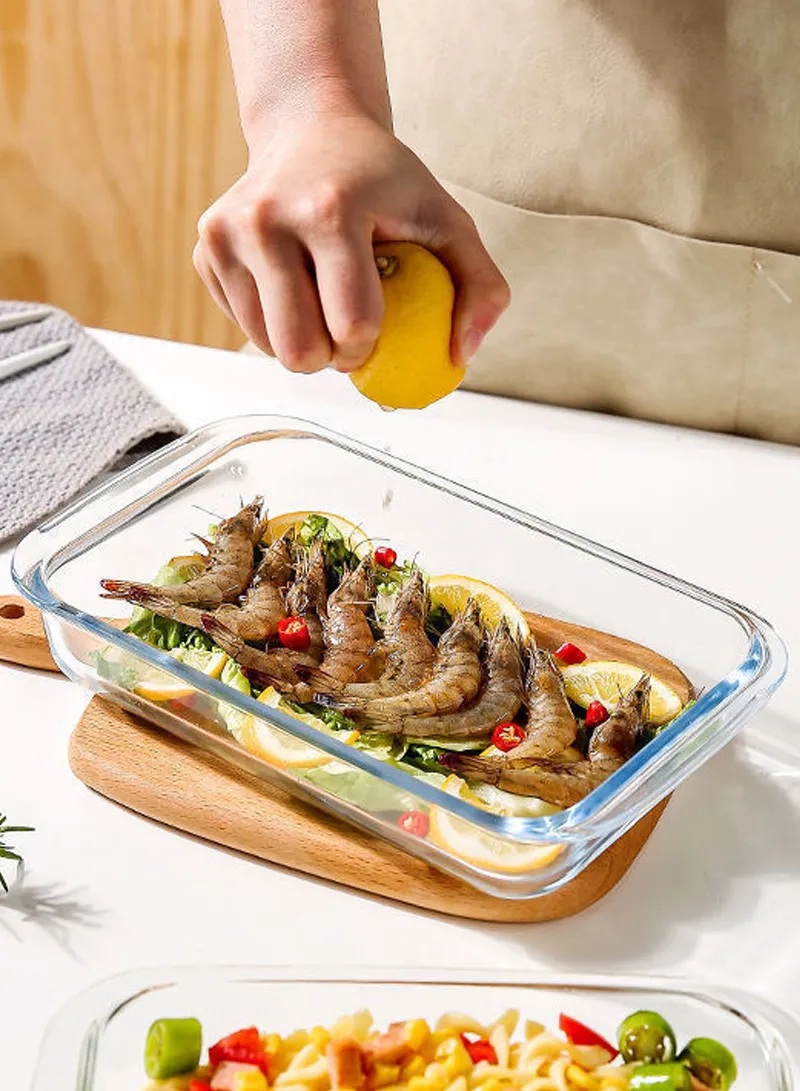 Rectangular Borosilicate Glass Baking Dish Oven-Safe CXKP — photo 3