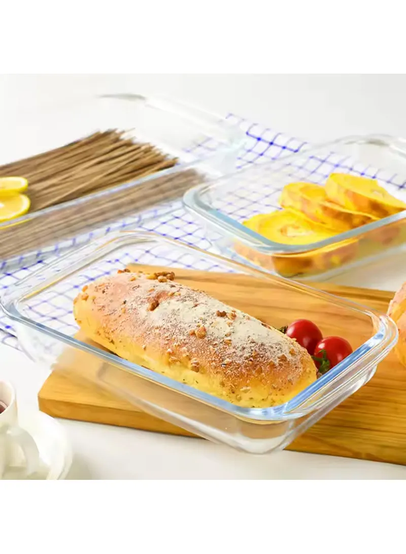 Rectangular Borosilicate Glass Baking Dish Oven-Safe CXKP β photo 8