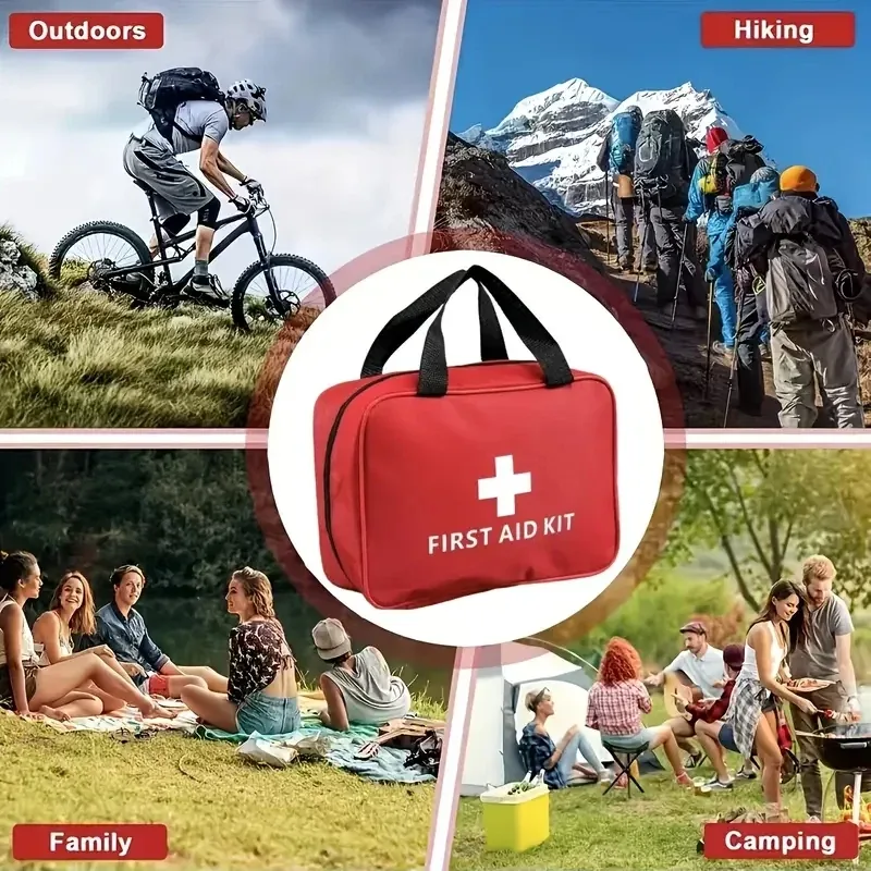 Universal First Aid Kit Medical Portable Emergency Bag for Outdoor Camping Hiking Home β photo 6