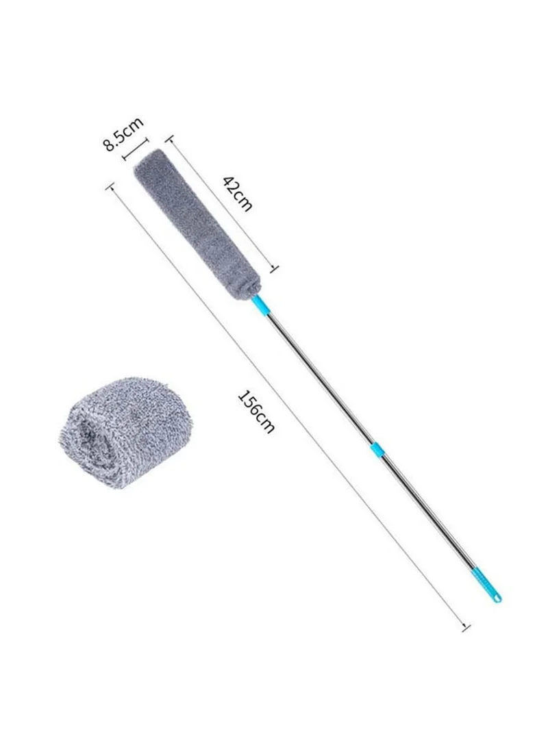 156cm Extendable Long Handle Dust Remover, Furniture Gap Cleaning Tool, Microfiber Dust Remover β photo 3