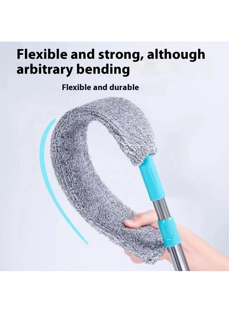 156cm Extendable Long Handle Dust Remover, Furniture Gap Cleaning Tool, Microfiber Dust Remover — photo 5