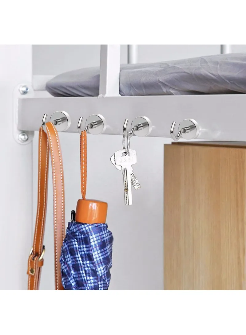 3kg Pull Force Magnetic Steel Hook, Multi-Use Iron Hanging Hook E12 β photo 6