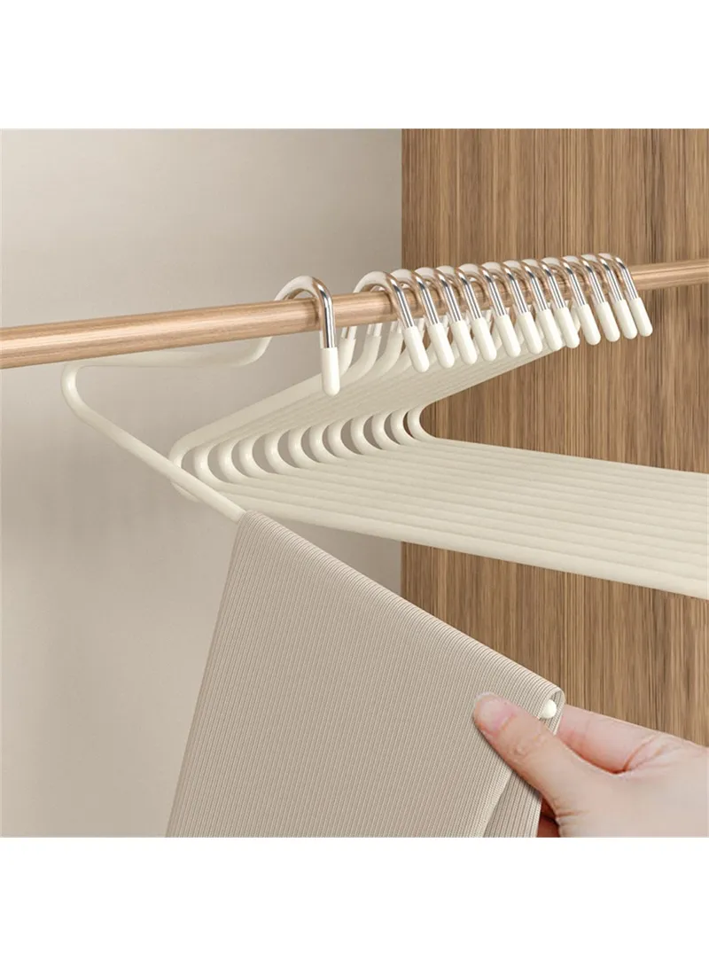 5-Pcs Z Shaped Goose Neck Hangers, Non-Slip Anti-Wrinkle Closet Space Saving Trousers Organizer — photo 4