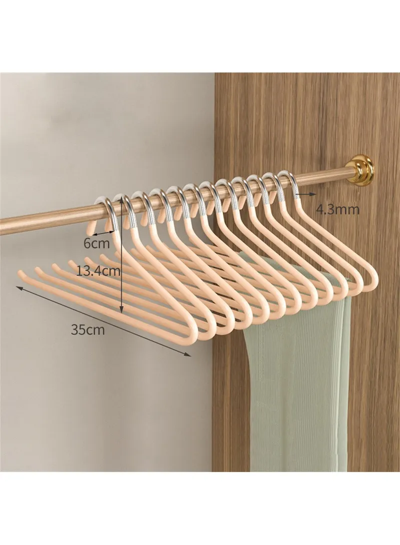 5-Pcs Z Shaped Goose Neck Hangers, Non-Slip Anti-Wrinkle Closet Space Saving Trousers Organizer β photo 8