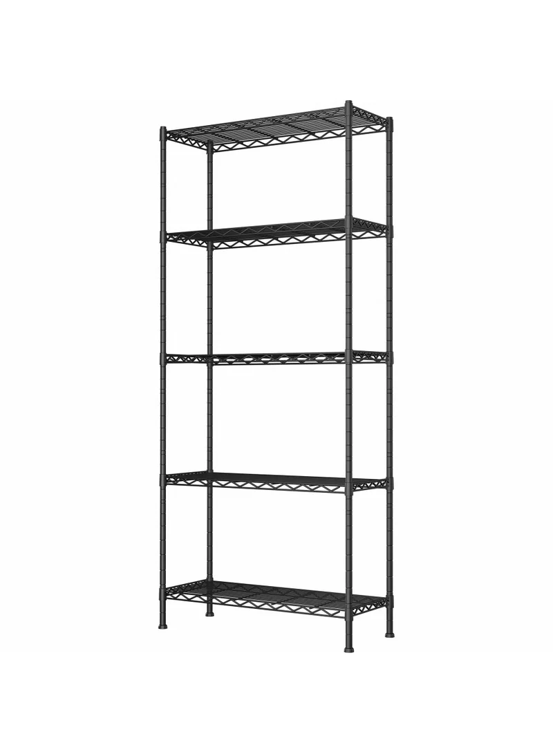 5-Tiers Detachable Storage Rack, Multipurpose Organizer Shelf β photo 2