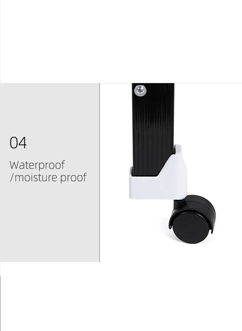 4-Tiers 4-Wings Foldable Multifunctional Clothes Hanger Adjustable Large Stainless Steel Drying β photo 7