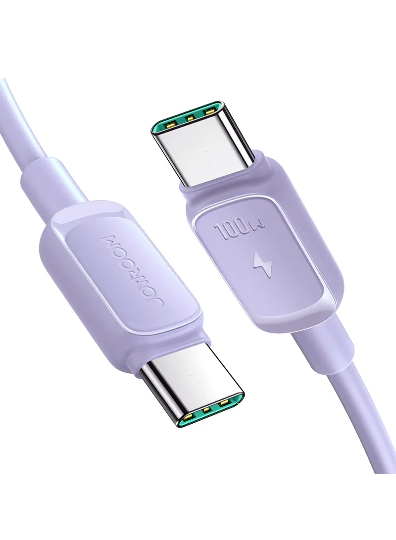 1.2m 60W Multi-Color Series Fast Charging Data Cable - Purple — photo 2