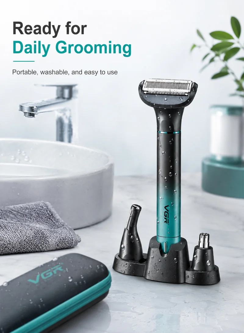 Professional Rechargeable Waterproof Cordless Body Groomer — photo 3