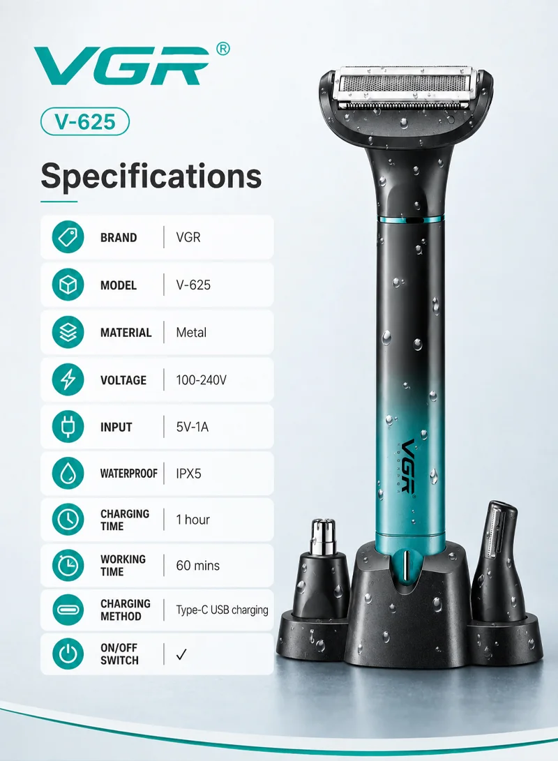 Professional Rechargeable Waterproof Cordless Body Groomer β photo 7