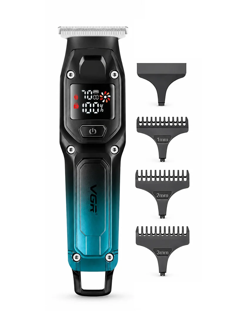Professional Rechargeable Cord/Cordless Hair Clipper With LED Display & Hanging Loop