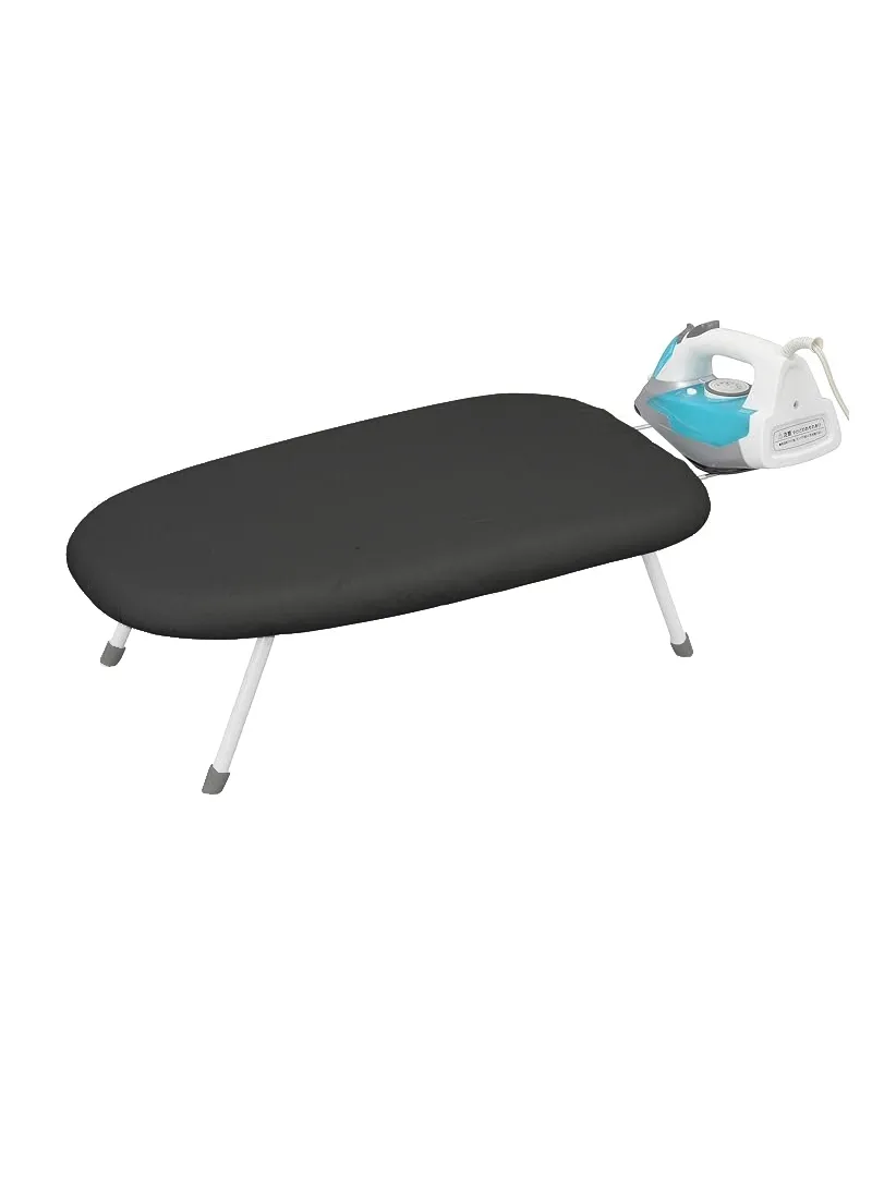 Portable Ironing Board with Heat-Resistant Cover – Black — photo 2