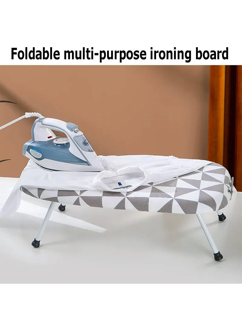 Portable Ironing Board with Heat-Resistant Cover – Black — photo 6