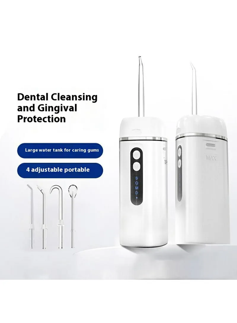 Portable Teeth Cleaning Water Flosser, High Frequency Pulse Oral Irrigator Electric Water Floss — photo 2