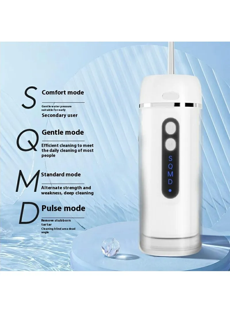 Portable Teeth Cleaning Water Flosser, High Frequency Pulse Oral Irrigator Electric Water Floss — photo 5