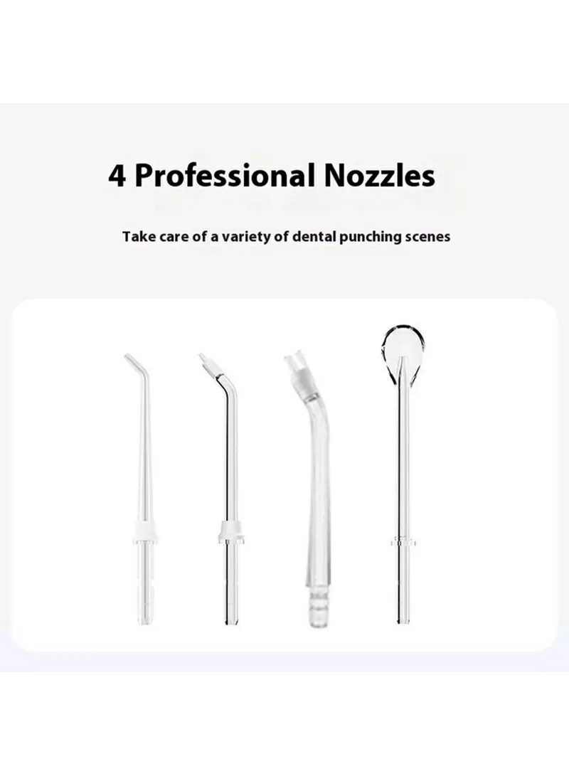 Portable Teeth Cleaning Water Flosser, High Frequency Pulse Oral Irrigator Electric Water Floss — photo 8