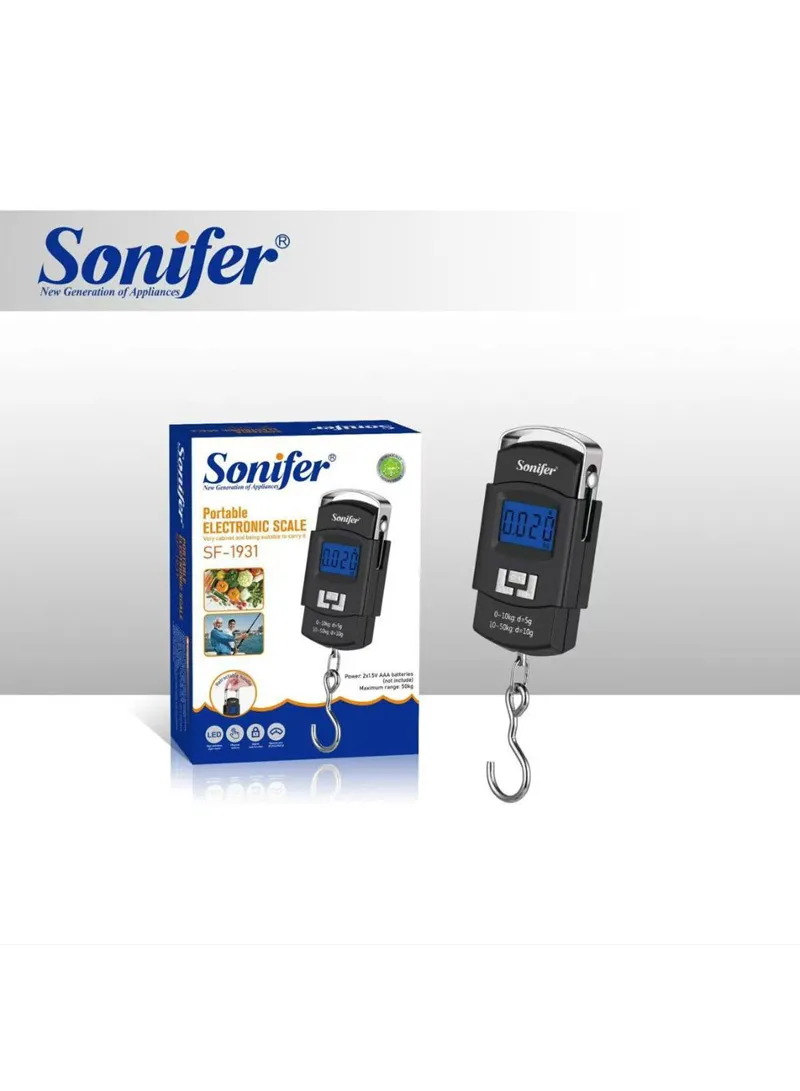 50kg Max Digital Luggage Scale with Tare & Back-lit LED Display β photo 2