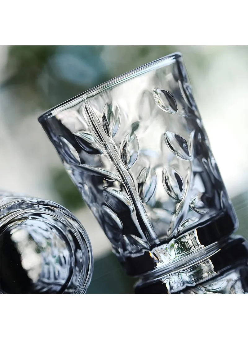 60ml 6Pcs Elegant Small Round Glass Cup with Heavy Base β photo 3