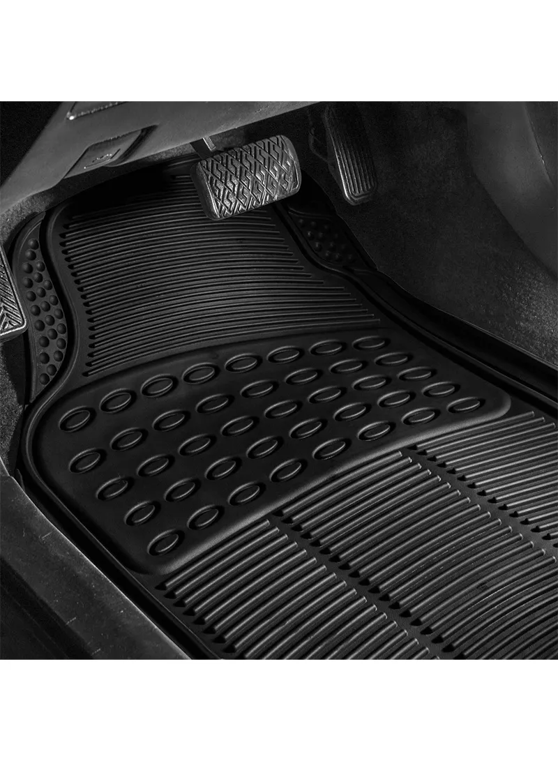 5-Pcs / Set Car Front+Rear Floor Mat, Anti-Slip Vehicle Interior Floor Mat, Washable Floor Mat — photo 5