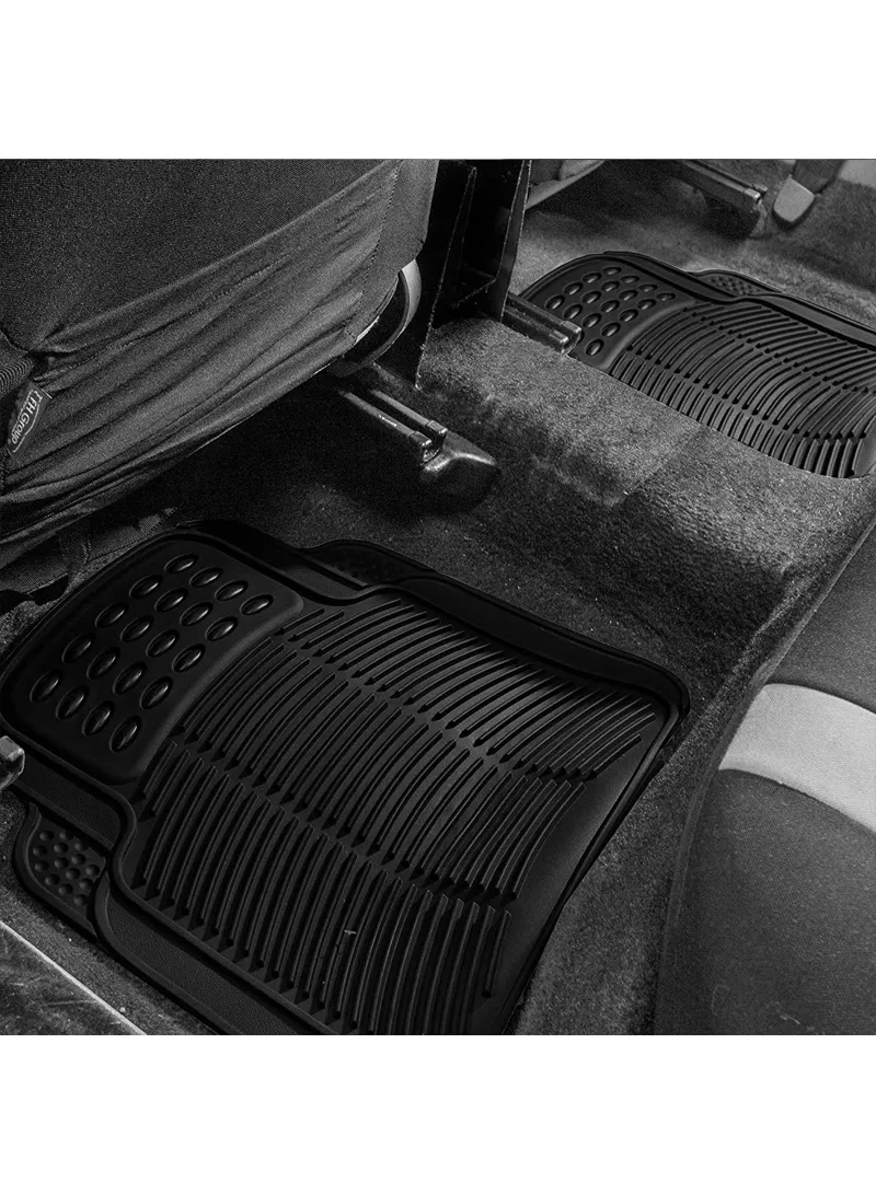5-Pcs / Set Car Front+Rear Floor Mat, Anti-Slip Vehicle Interior Floor Mat, Washable Floor Mat — photo 6