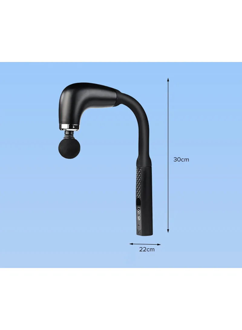 Therapist Massage Hammer Extended Fascial Gun Massager For Back & Body Deep Tissue Percussion w — photo 2