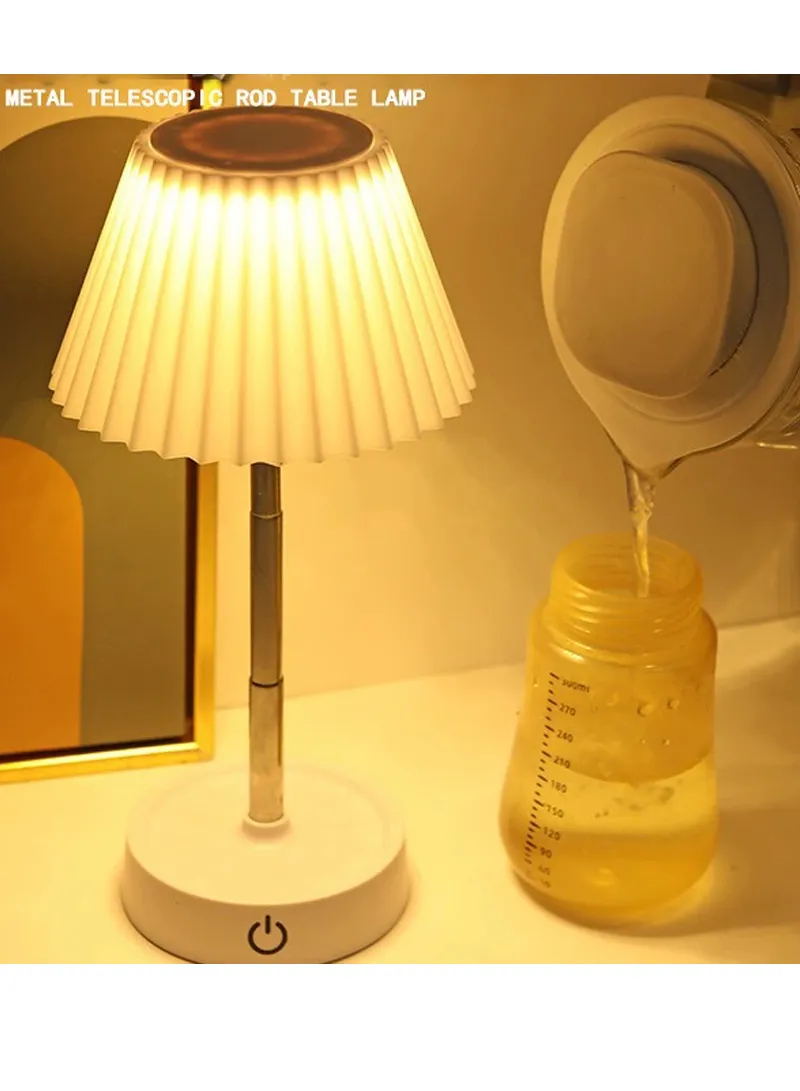 Portable LED Outdoor Table Lamp - Rechargeable, Water Resistant & Dimmable Camping Lantern with β photo 3