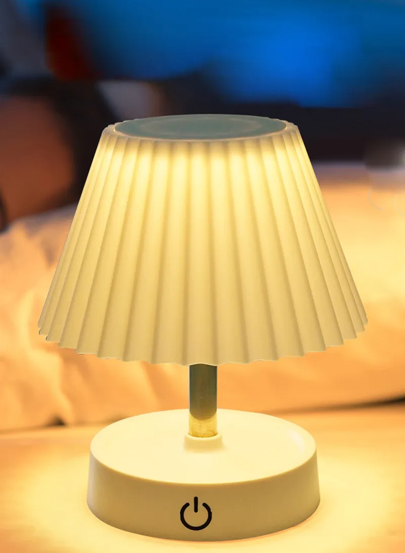 Portable LED Outdoor Table Lamp - Rechargeable, Water Resistant & Dimmable Camping Lantern with β photo 5