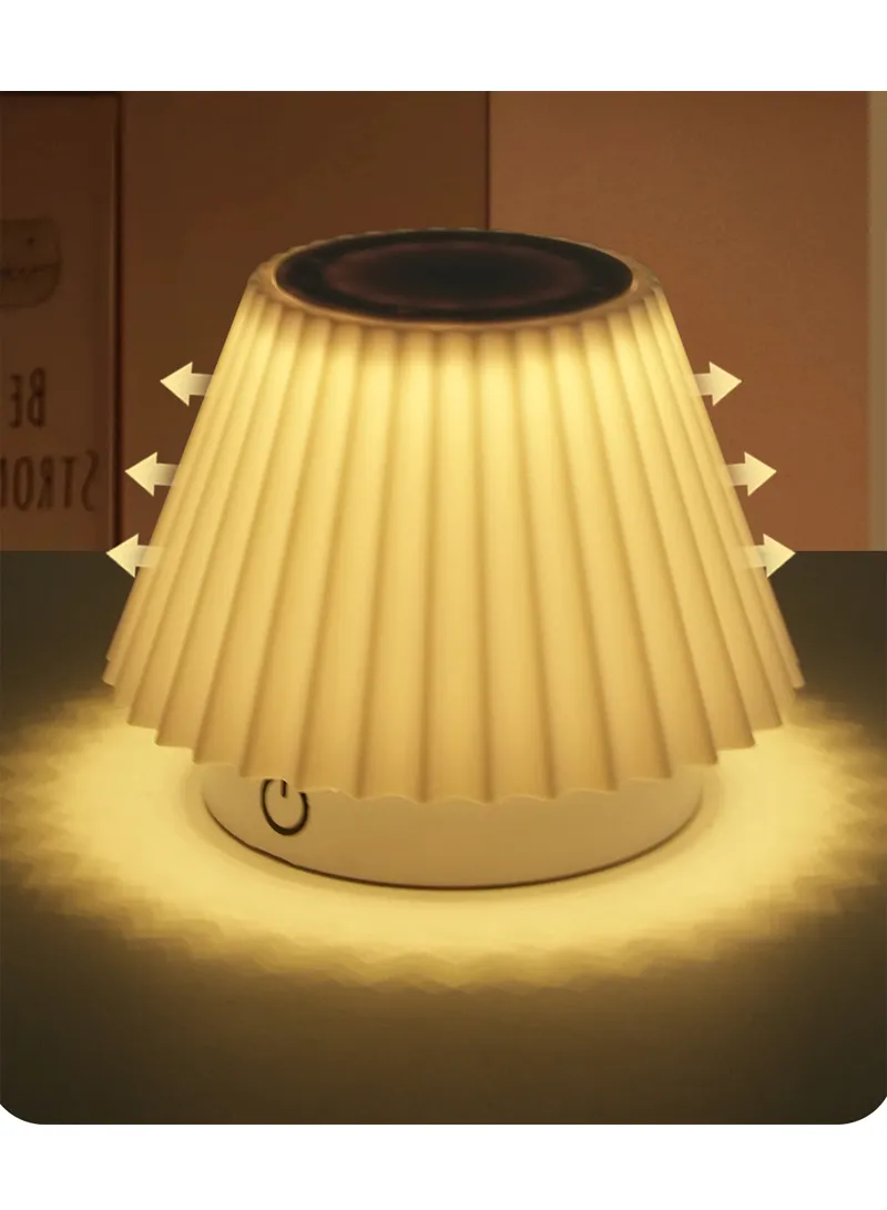 Portable LED Outdoor Table Lamp - Rechargeable, Water Resistant & Dimmable Camping Lantern with β photo 6