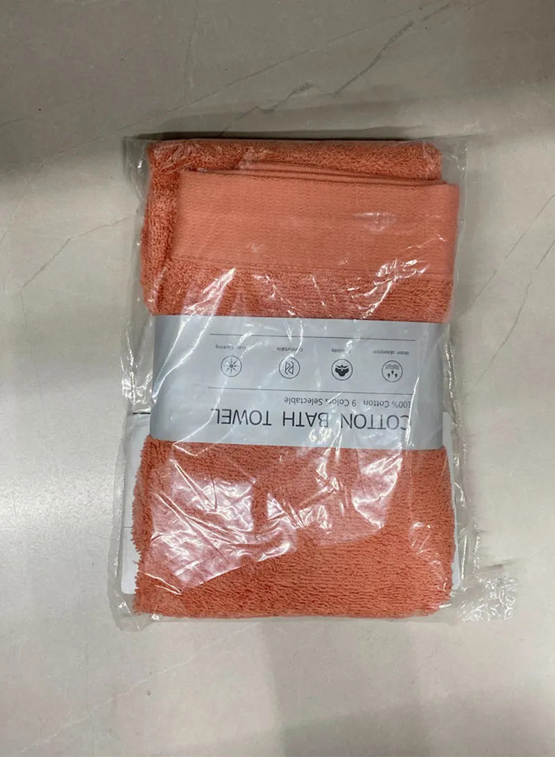 Super Absorbent Quick Drying Hand Towel - Orange — photo 9