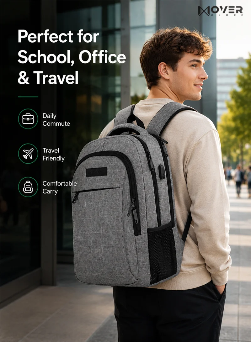 Durable Polyester Bag with USB Port & Padded Compartments β photo 9
