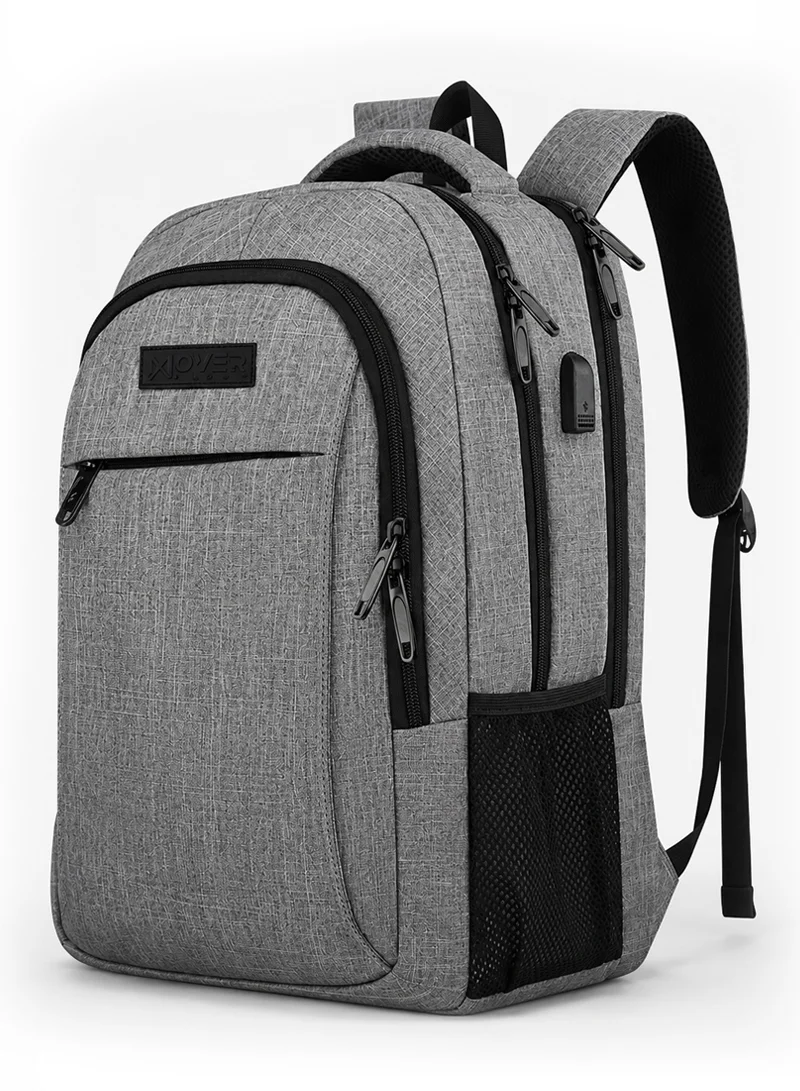 Durable Polyester Bag with USB Port & Padded Compartments