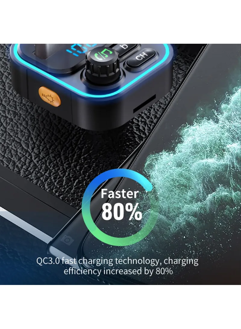 PD 20W Fast Charging Car Charger Bluetooth-compatible MP3 Player β photo 5