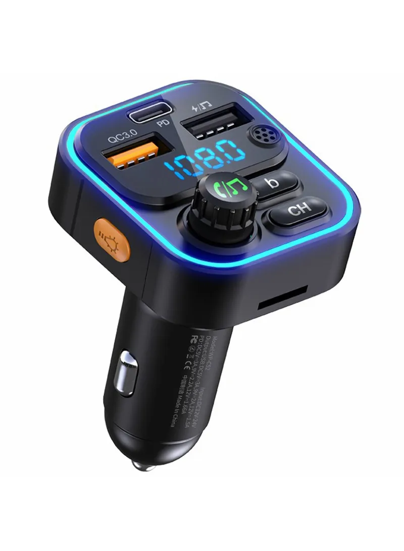 PD 20W Fast Charging Car Charger Bluetooth-compatible MP3 Player