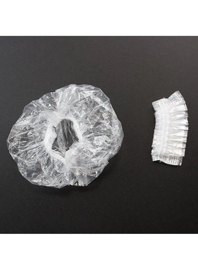 HDPE Waterproof Disposable Ear Covers Salon Hair Dye, Baby Shower Ear Caps Earmuffs Earflaps — photo 5