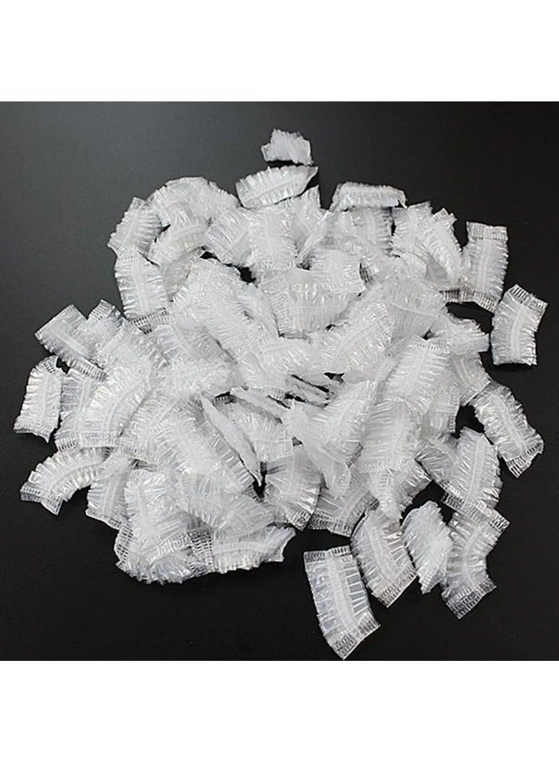 HDPE Waterproof Disposable Ear Covers Salon Hair Dye, Baby Shower Ear Caps Earmuffs Earflaps β photo 6