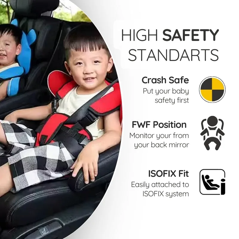 Child Baby Car Protection Cushion Seat Bear - Orange — photo 2