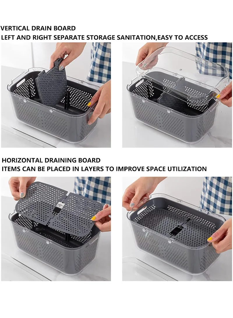 22-in-1 Multifunction Vegetable & Fruit Chopper with Interchangeable Blades β photo 7
