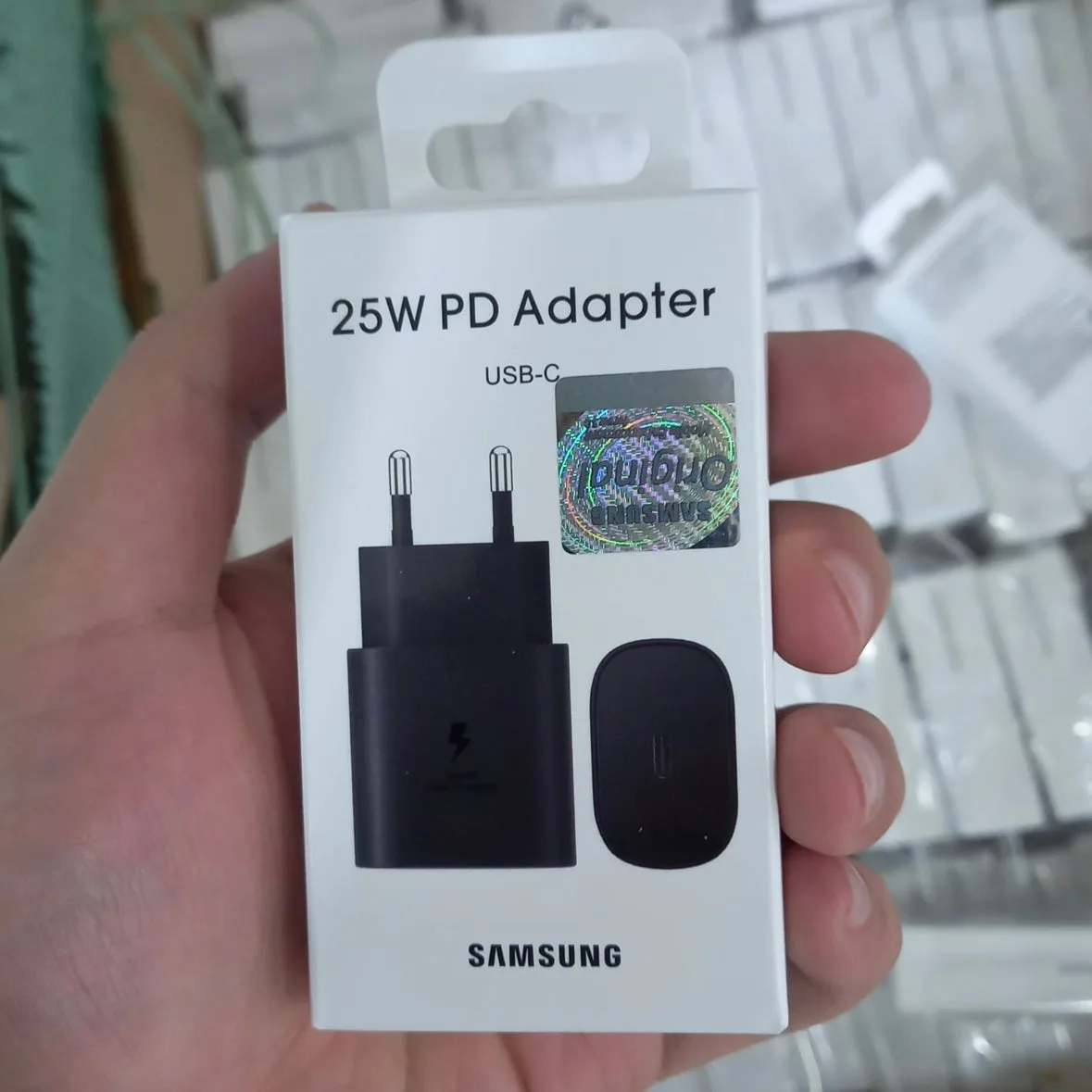 25W / 45W Sumsung Adapter Usb-c - 25w white — photo 2