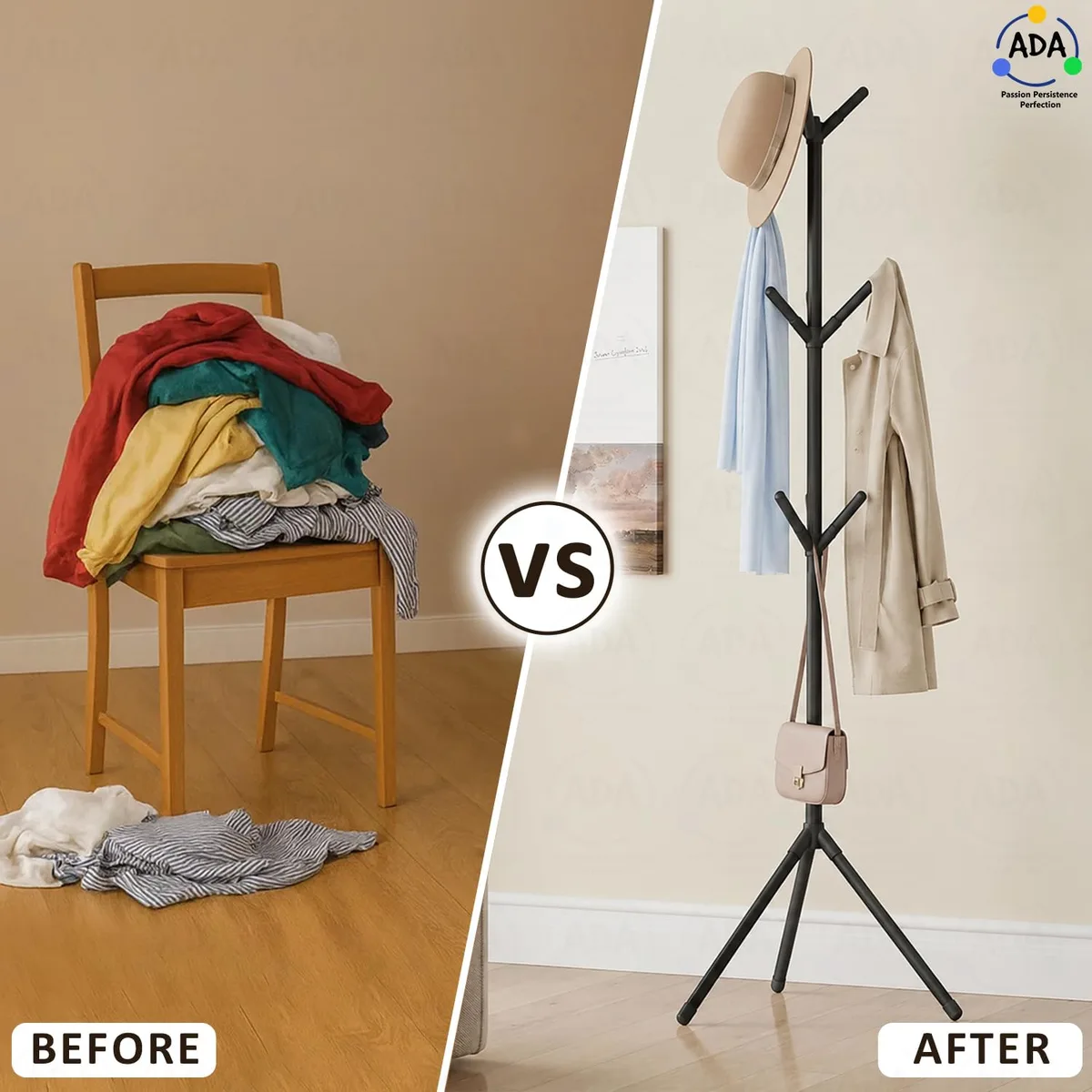 Floor Standing Clothes Rack Tree Branch Design 170Cm — photo 2