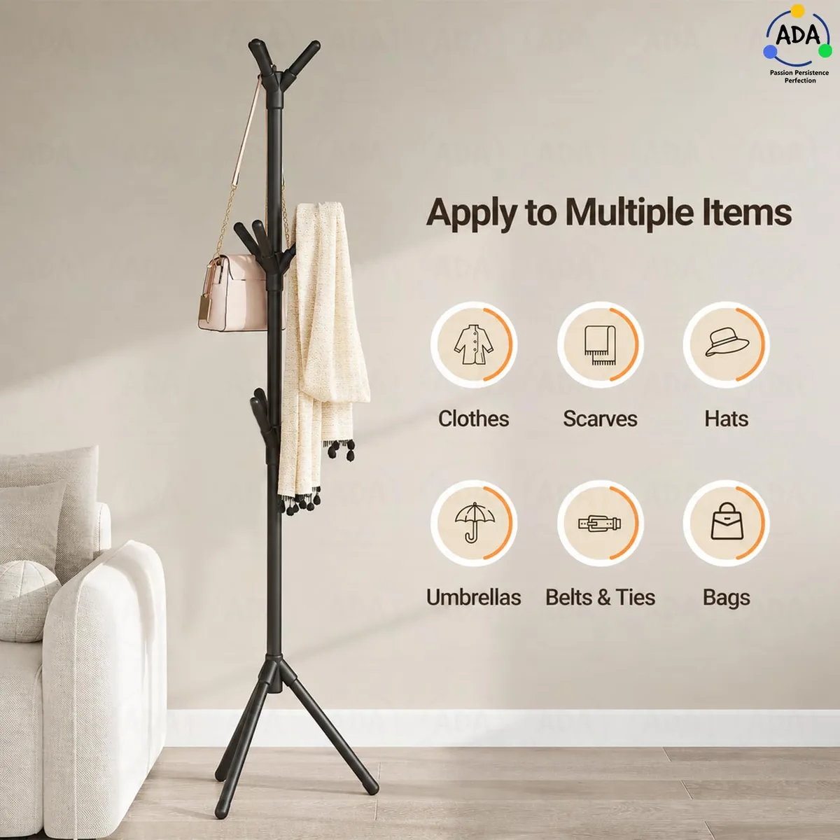 Floor Standing Clothes Rack Tree Branch Design 170Cm — photo 4