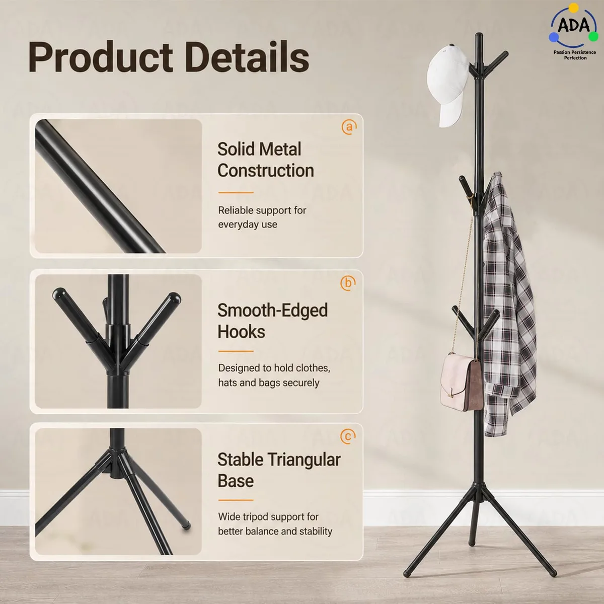 Floor Standing Clothes Rack Tree Branch Design 170Cm — photo 5