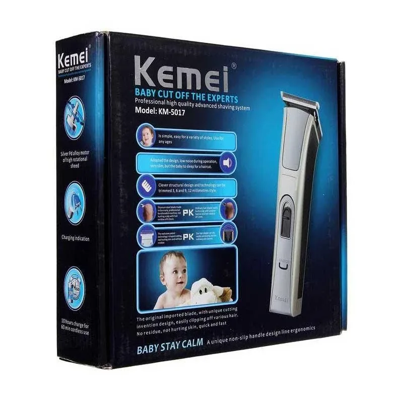 Kemei KM-5017 Professional Hair Trimmer – 4 Length Settings — photo 4